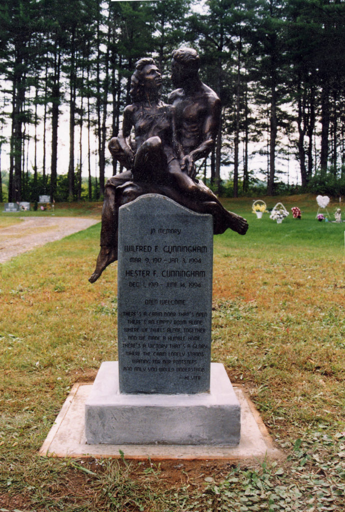 Remembrance, Fine art Bronze Sculpture by Robert Cunningham