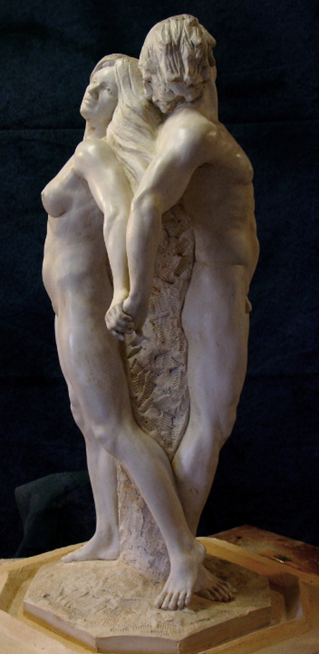 Together, Fine Art Figurative Sculpture by Robert Cunningham