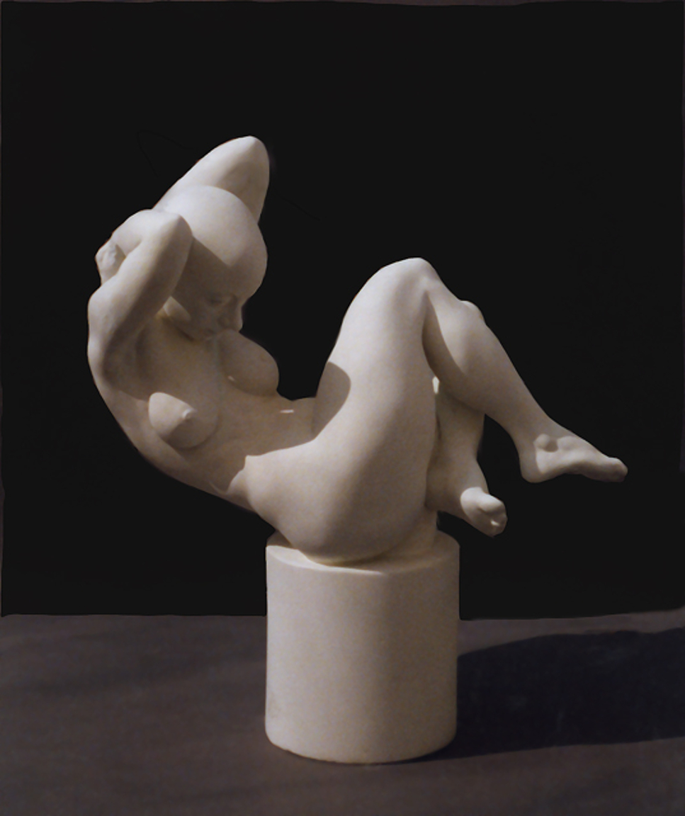 Spring, Fine Art Figurative female figure Sculpture by Robert Cunningham